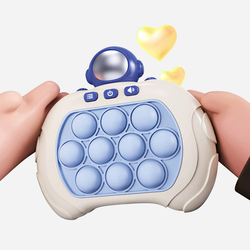 Pop-it Mini Gamer Console Brinquedo Anti Stress Eletrônico Cor Azul