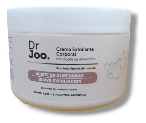 Crema Exfoliante Corporal Dr Joo Con Aceite Almendra X250ml