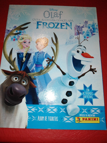 Album Frozen Olaf  Completo Impecable