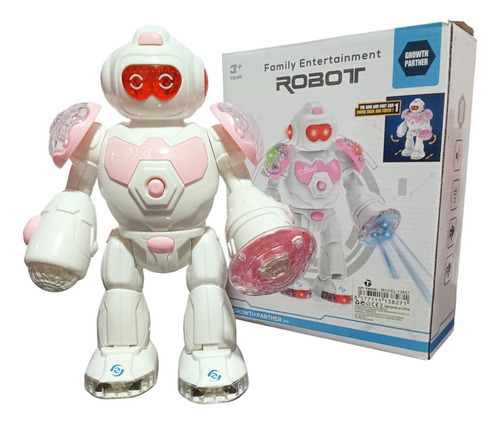 Robot Inteligente Con Luces Y Sonido Para Niños Y Niñas