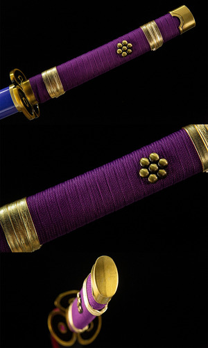 Katana Roronoa Zoro Yama Full Tang Hecho A Mano Filo Real