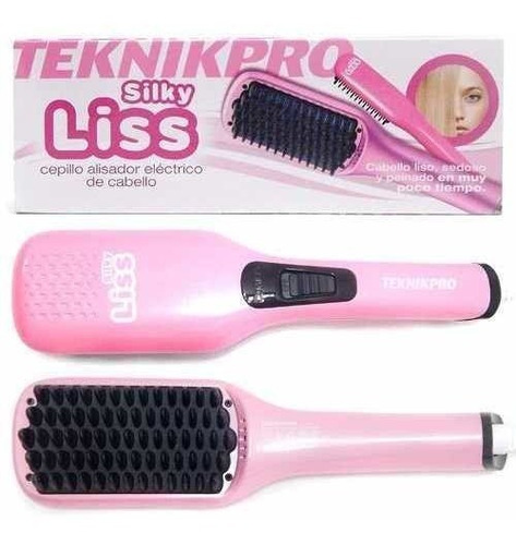 Cepillo Alisador Teknikpro Silky Liss Planchita Pelo Cuotas!