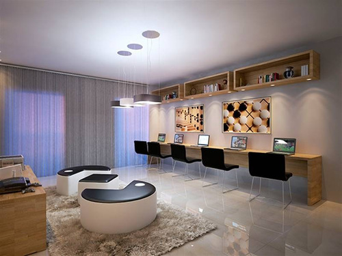 Imagem 4 de 12 de Apartamento, 1 Dorms Com 62.69 M² - Caiçara - Praia Grande - Ref.: Myz17 - Myz17