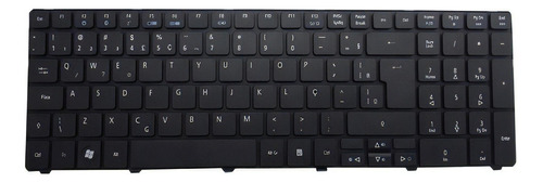 Teclado Acer Aspire One Preto Português Brasil