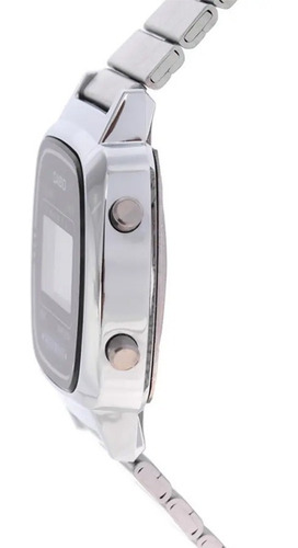 Imagen 2 de 3 de Reloj Casio La670wd Plateado Vintage Digital La670 -original