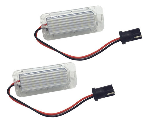 Nuevo Lámpara De Matrícula De Coche Led Blanca Sin Errores