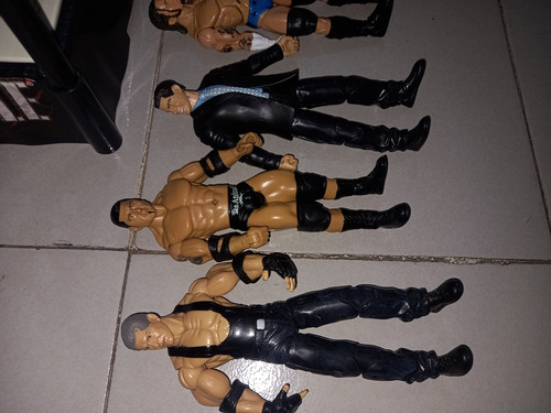 Ring Mattel Wwe 2010 Con 6 Muñecos ( De Uso ) (Usado)