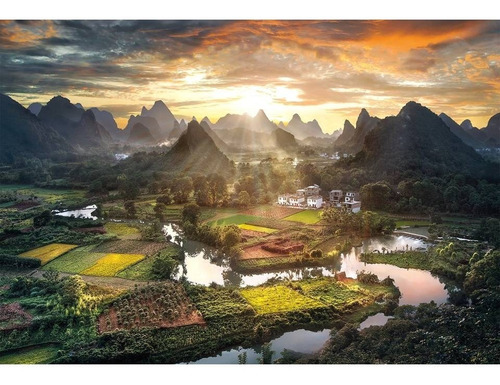Puzzle Rompecabezas 2000 Pzs Vista De China Clementoni 32564