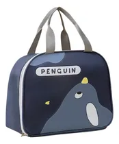 Comprar Bolso Lunchera Infantil Térmica Vianda Escolar Bebes Niños Azul Bolso Lunchera Caritas