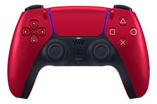 Controle Dualsense Sem Fio Ps5 Playstation Joystick Sony Cor Volcanic Red