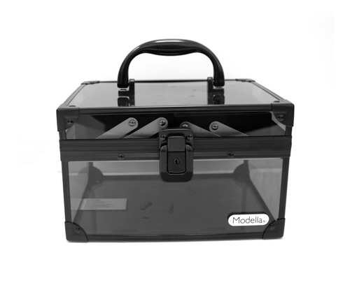 Imagen 2 de 3 de Neceser Duro Transparente Negro