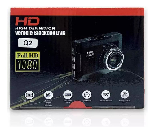 Camara Hd Vehículo De Alta Definición Blackbox Dvr