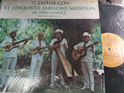 Lp 15 Éxitos Con El Conjunto Jarocho Medellín De Lino Chávez