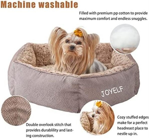 Joyelf Cama Para Perros Cama Para Mascotas Lavable Y Calmant