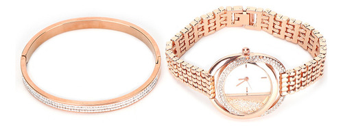 Juego De Relojes, Pulseras Y Joyas Para Mujer, Movimiento De