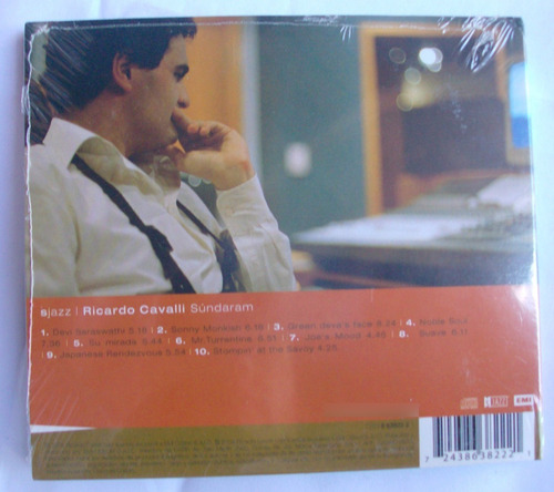 Ricardo Cavalli - Sundaram - Jazz Saxo / Cd Nuevo Sellado