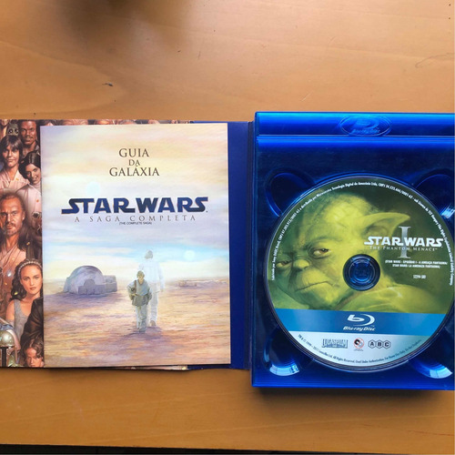 Coleção Star Wars Saga Completa Blu-ray 9 Discos (Usado)