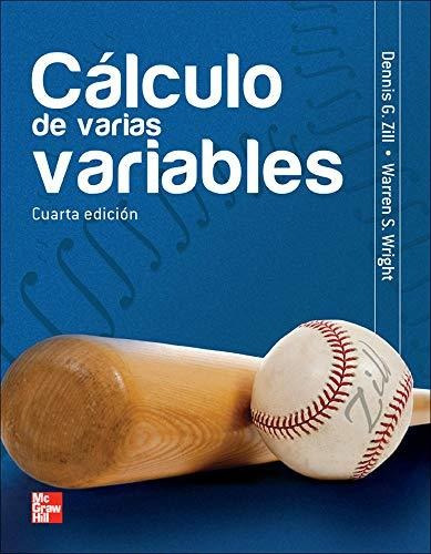Calculo De Varias Variables - Zill / Wright - 4ª  Edicion