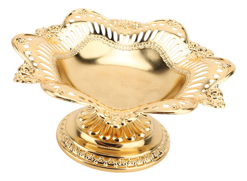 Bandeja De Mesa De Café Com Padrão Vintage De Metal Multifun
