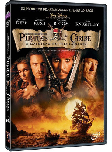 Dvd Piratas Do Caribe - A Maldição Do Pérola Negra (2003)