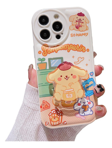 Funda Kawaii Compatible Con iPhone 13, Bonita Funda De Dibuj