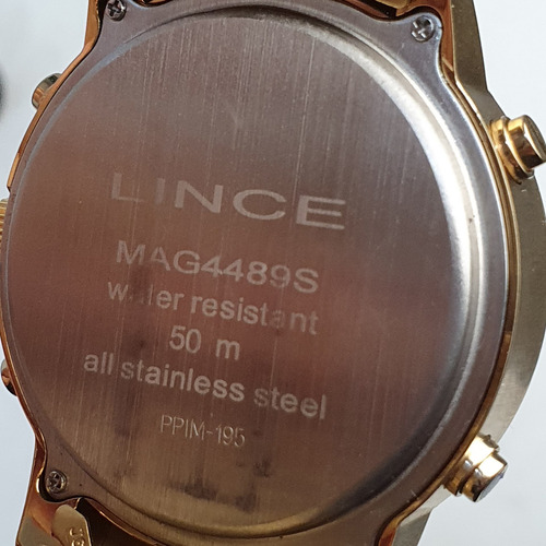 Relógio Masculino Lince Mag4489s D1kx Barato