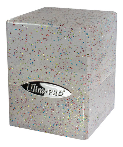 Protector Cartas Caja Satin Cube Glitter Cristal Ultra Pro