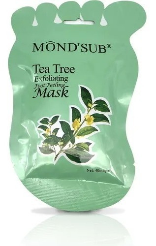 Mascarilla Hidratante Para Pies Tea Tree Mascara Mondsub