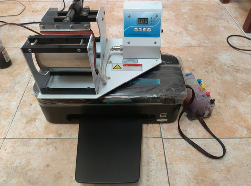 Maquina Sublimar Tazas 11oz Con Impresora Epson T22