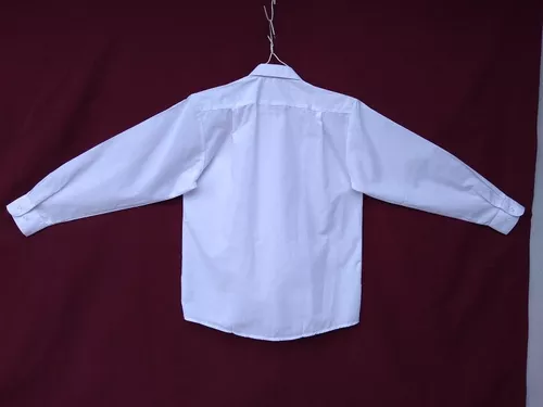 Sofocante Asia Telégrafo Camisa Blanca Manga Larga Para Niña. Camisa Talle 16 | MercadoLibre