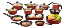 Comprar Kit De Panelas Antiaderente 13 Peças Teflon Inoxidável