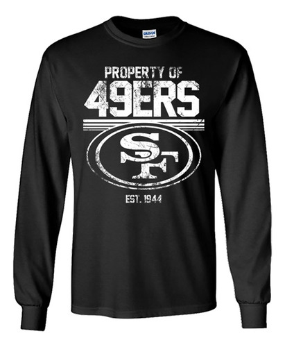 San Francisco 49ers Playeras Manga Larga Hombre Y Mujer D13