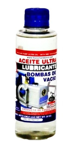 Aceite Lubricante Para Bombas De Vacio