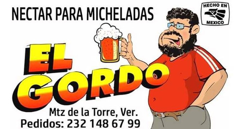 Néctar Para Micheladas El Gordo