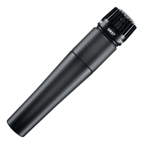 Micrófono Shure SM SM57-LC dinámico cardioide negro