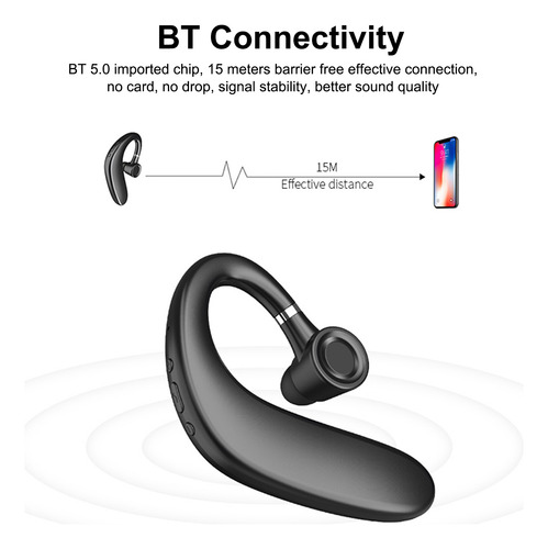 Auriculares S109 Sports Para Conducir Con Auriculares Inalám