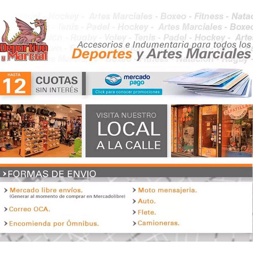 Imagen 4 de 5 de Tibiales Con Empeine Loska Kick Boxing Thai Protectores