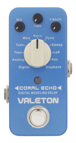 Pedal Valeton Cdl-3 P/ Guitarra Digital Delay 11t 