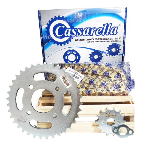 Kit Arrastre Unik 110 Kymco Cadena Dorada Cassarella