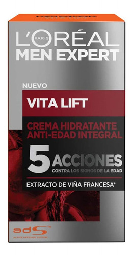Men Expert Vita Lift Crema Rostro Hidratante Anti-edad 50ml