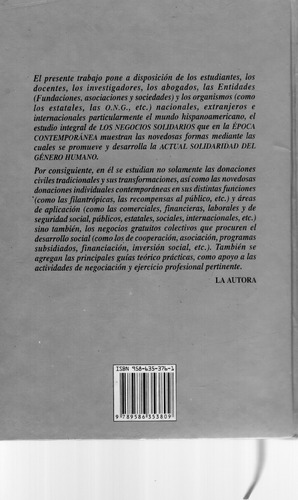 Negocios Solidarios Contemporaneos