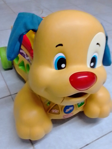 Fisher Price Perrito Andadera Bebé Luz Sonido Correpasillos Café Claro (Usado)