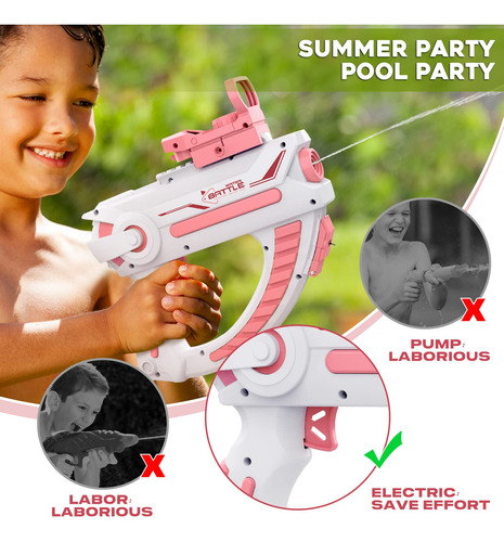 Pistola De Agua Automática, Pistolas De Agua Eléctricas, Jug