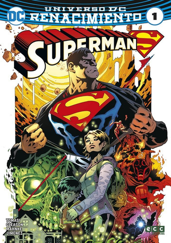Superman # 1  Ecc Argentina Renacimiento Revista Nueva
