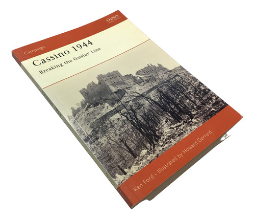 Libro Osprey Campaign Cassino 1944 Breaking The Gustav Line 
