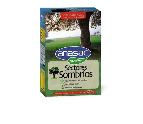 Semillas De Pasto Sectores Sombrios 500 Gr Anasac