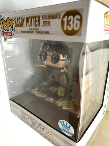 Funko Pop Deluxe Harry Potter Cartas 136 Exclusivo Hogwarts