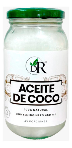 Aceite De Coco Organico 450ml