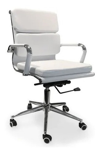 Sillon Aluminium Eames Soft Pad  Resp. Bajo  2da Selec