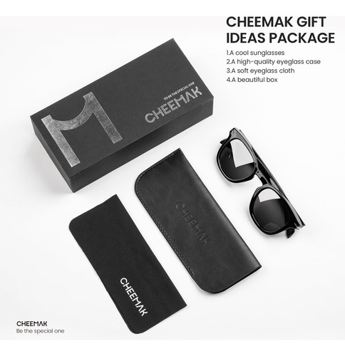 Cheemak Gafas De Sol Polarizadas De Moda Para Gafas De Sol R